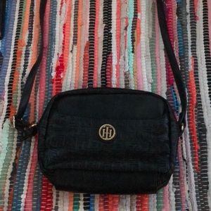Tommy Hilfiger black crossbody purse